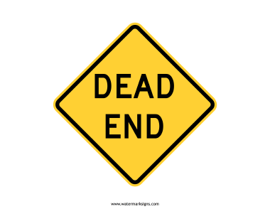 Dead End Sign