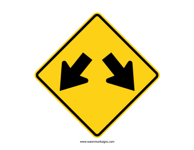 Double Arrow Sign