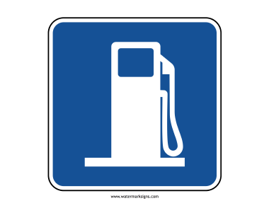 Gasoline Sign