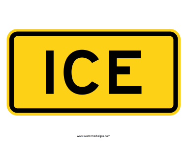 Ice Sign