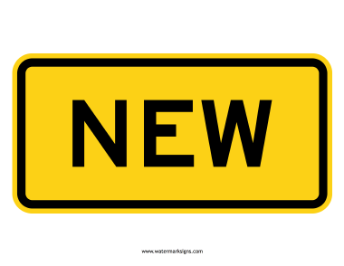 New Sign