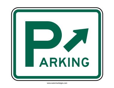Parking Area Sign