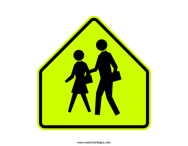 School Crossing Sign