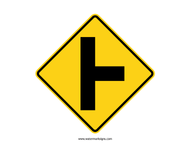 Side Road Sign