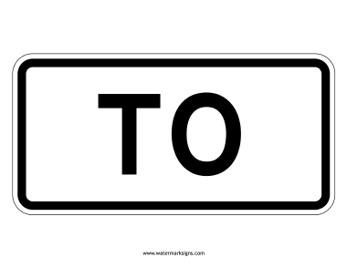 To Sign
