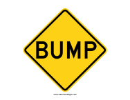 Bump Sign