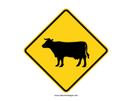Cattle Sign