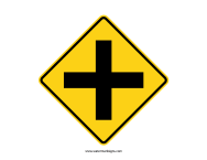 Crossroad Sign