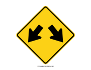 Double Arrow Sign