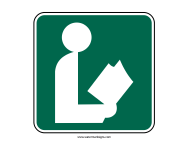 Library Sign