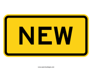 New Sign