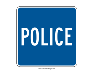 Police Sign