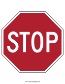 Stop Sign